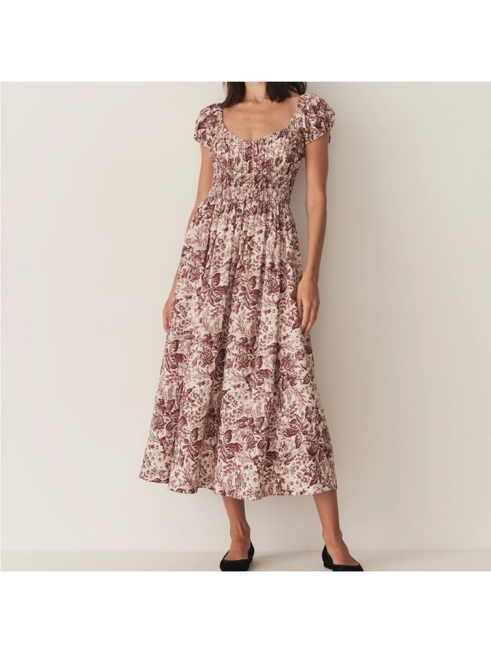 Doen Quincey Dress in Toile Botanique